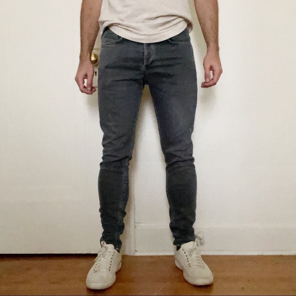 Rag & Bone Men’s Fit 1 Skinny Jean in Minna Gray 30x30